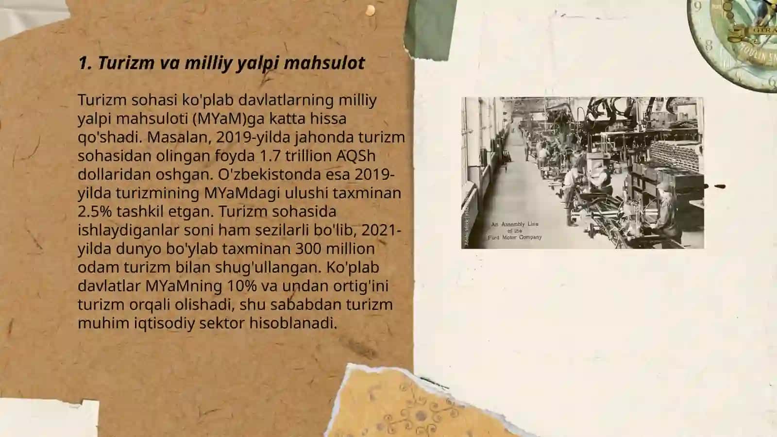 Turizmning iqtisodiyotga tasiri 3