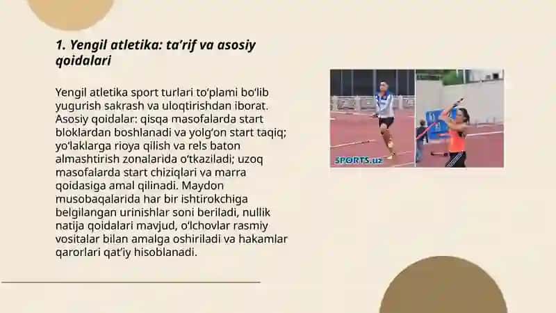 Yengil atletika va uning turlari 3