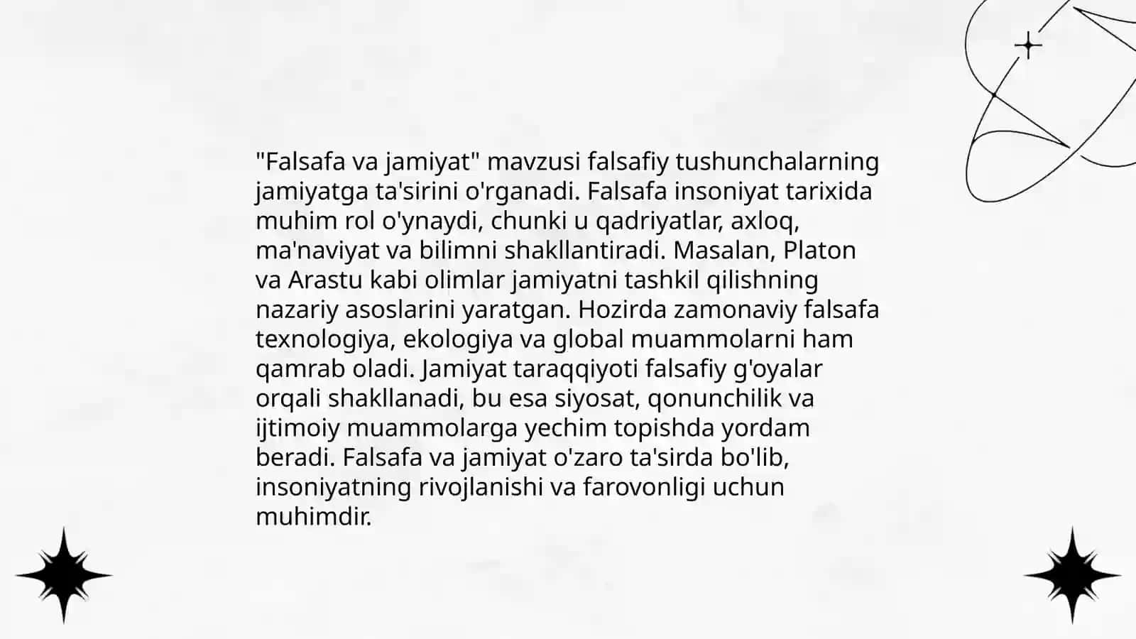Falsafa va jamiyat 3