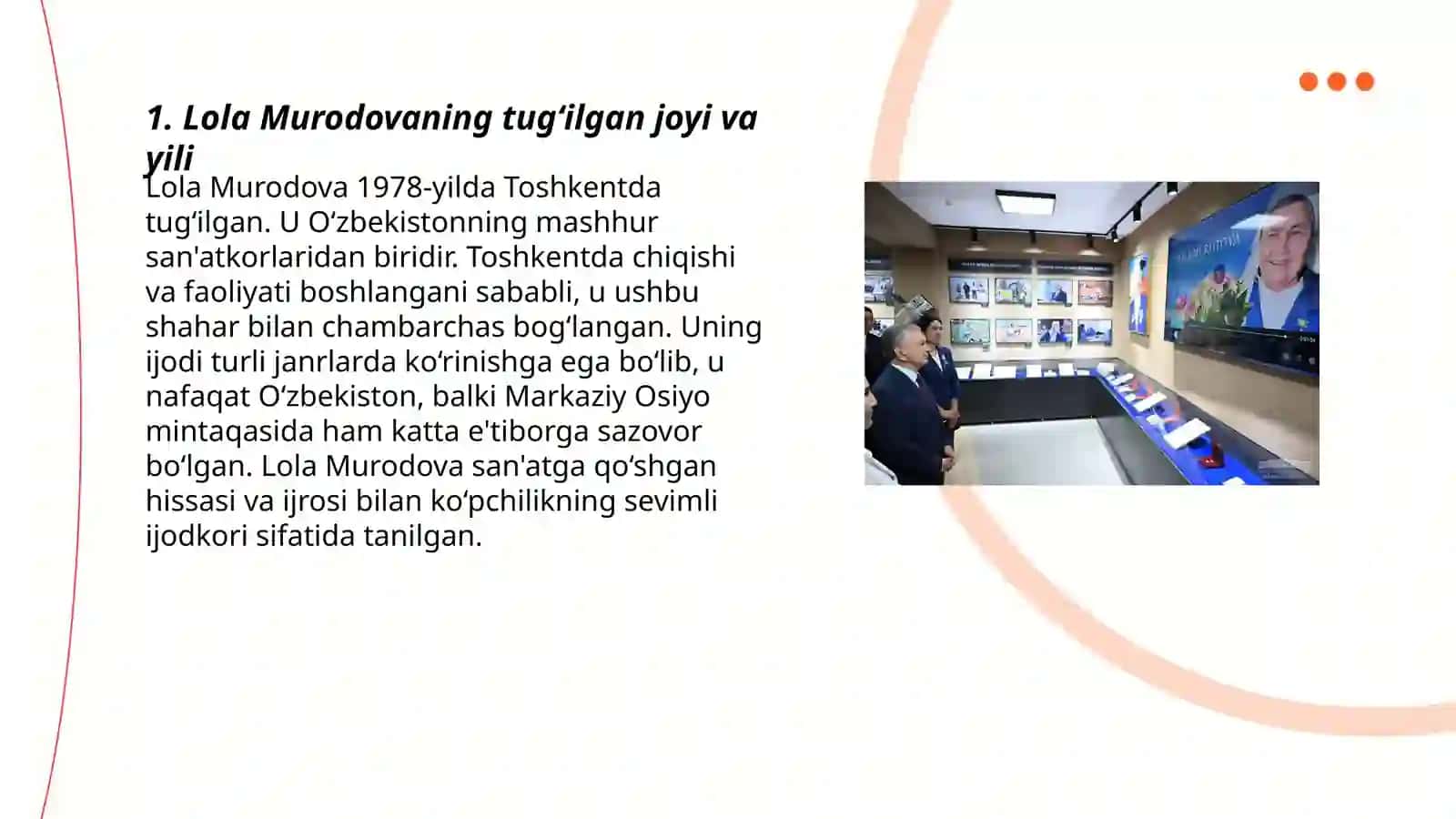 Lola Murodova hayoti 3