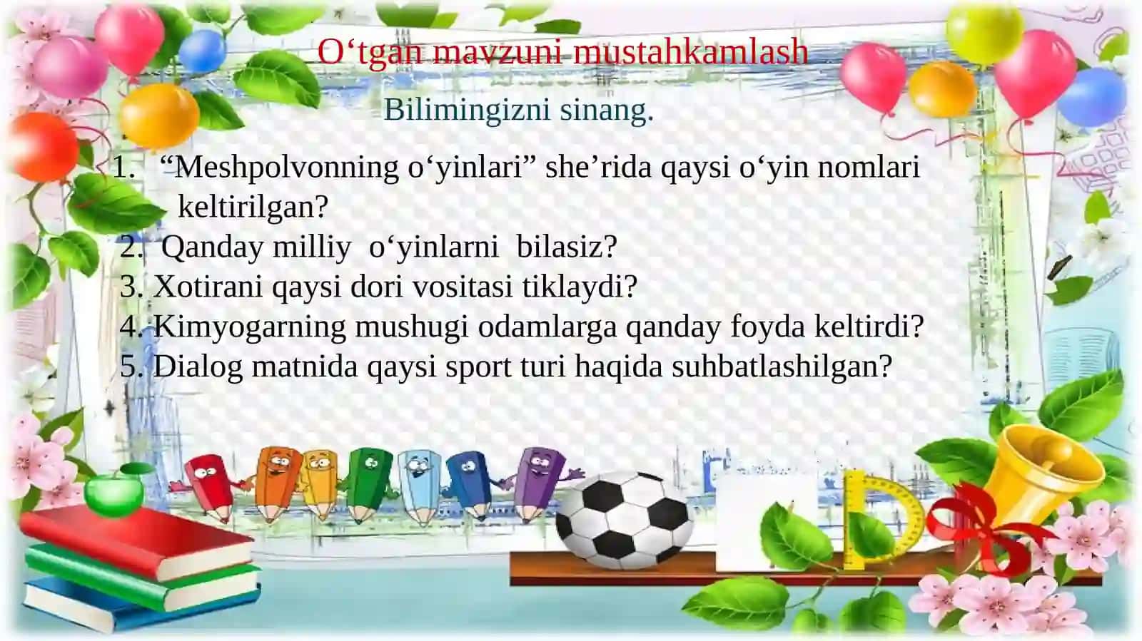 1-sinf o‘qish savodxonligi fanidan tayyorlagan dars taqdimoti 3