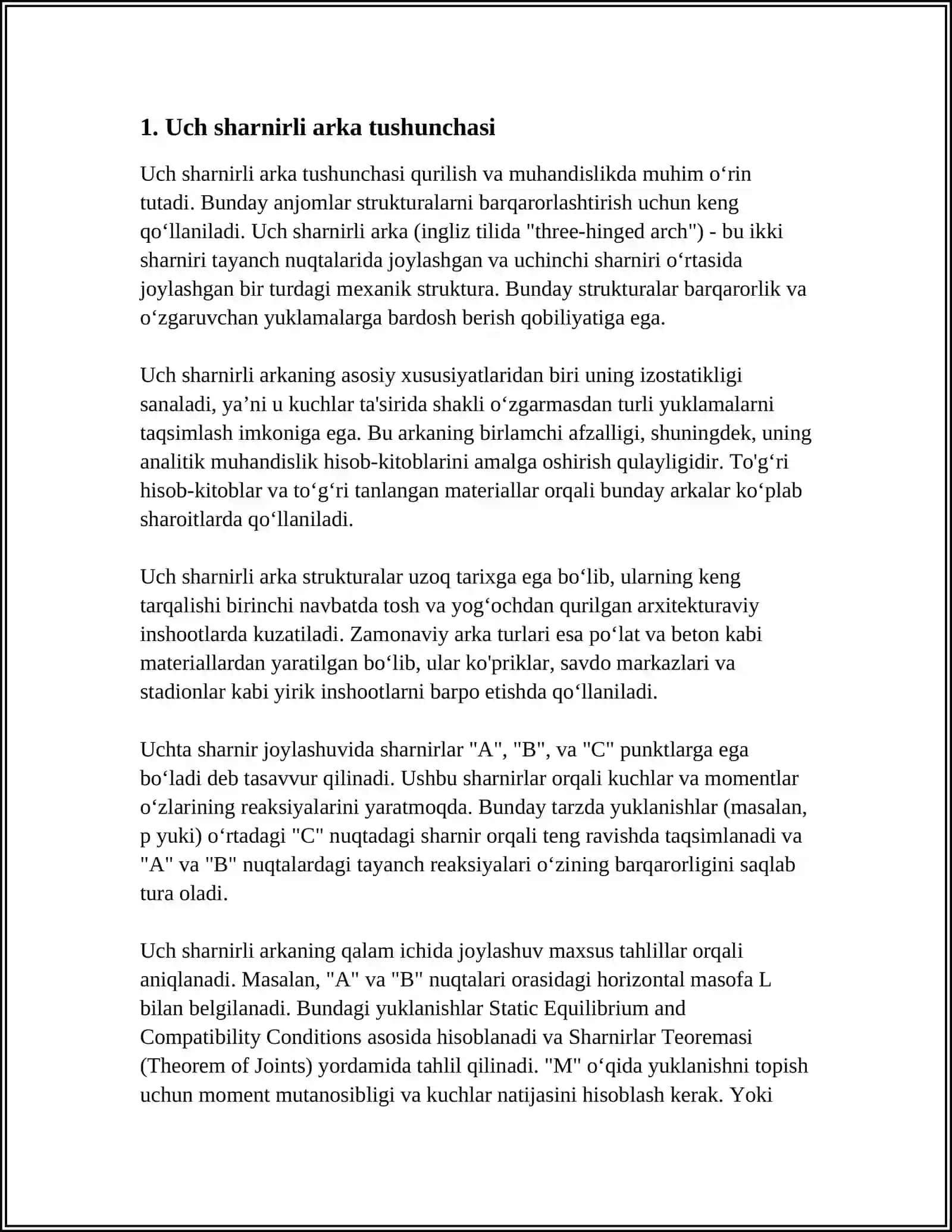 UCH SHARNIRLI SISTEMALAR HAQIDA UMUMIY MA’LUMOTLAR 3