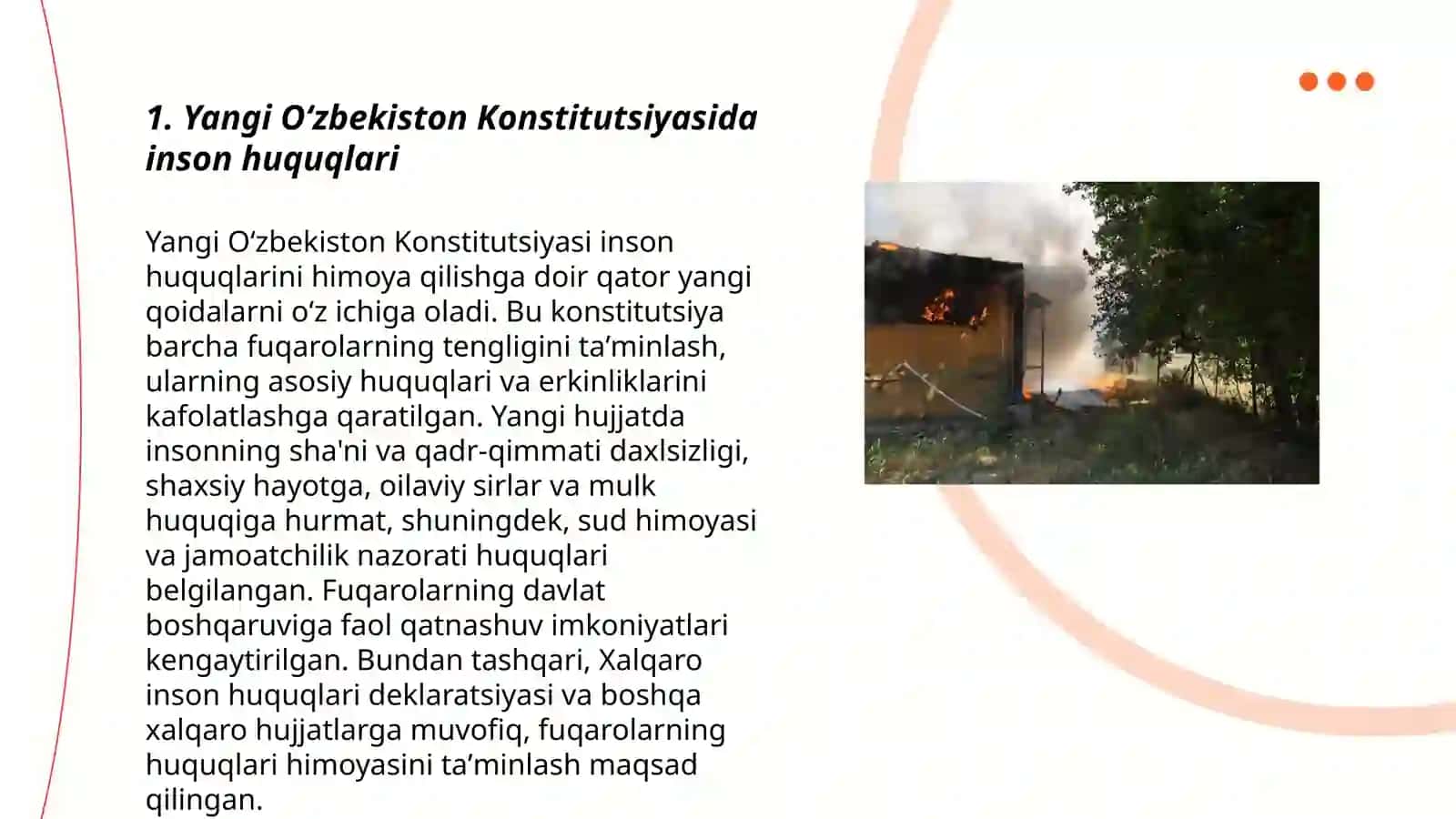 Yangi Oʻzbekistonda inson haq-huquqlari va erkinliklari kafolatining yaratilishi 3