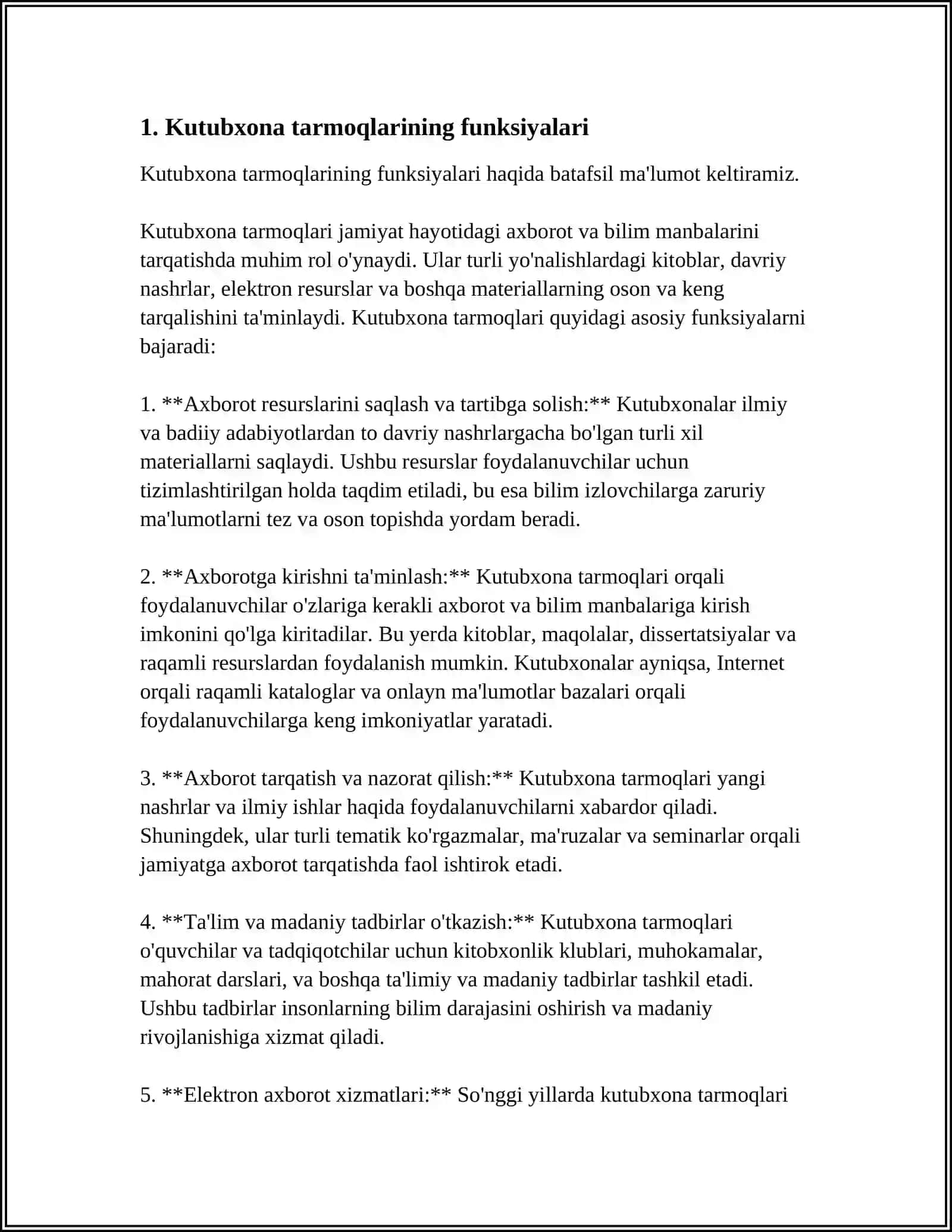 RESPUBLIKA KUTUBXONA TARMOQLARI VA TIZIMLARI 3