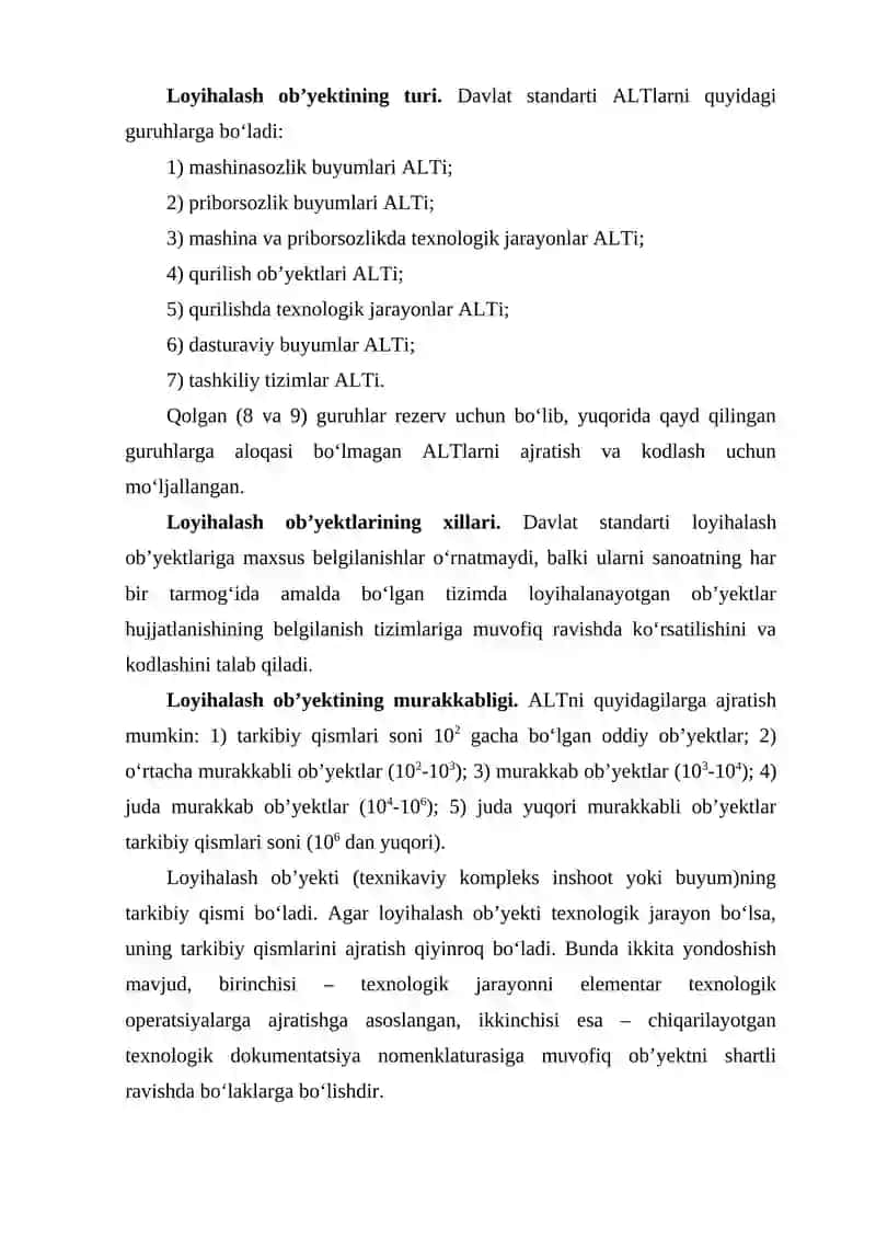 ALT LOYIHALASH VAZIFASI 3