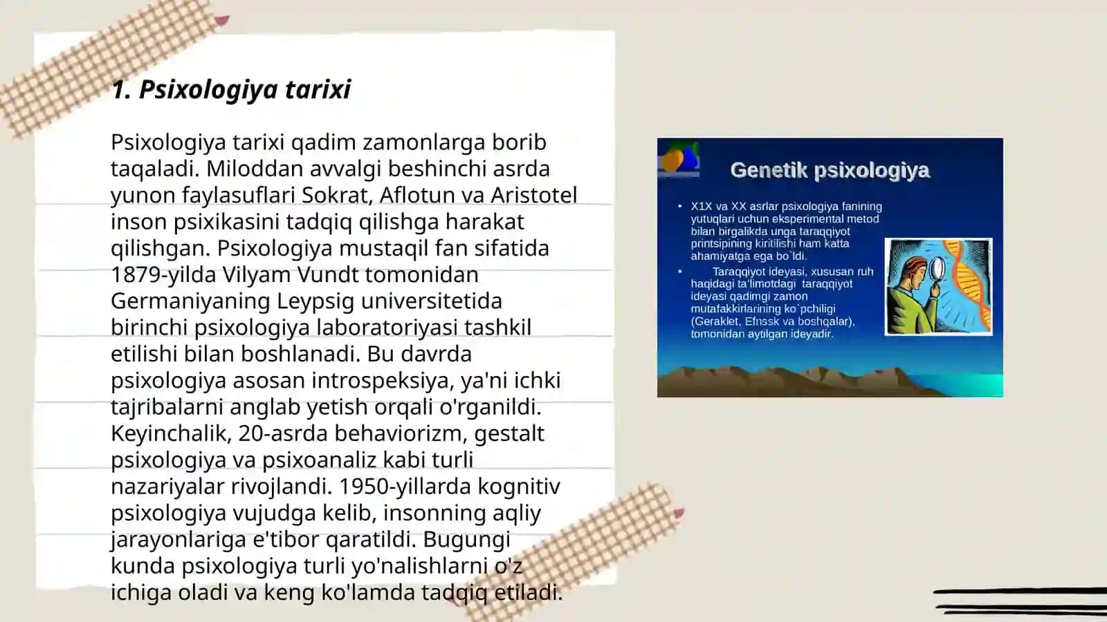 Psixologiya tarixi 3