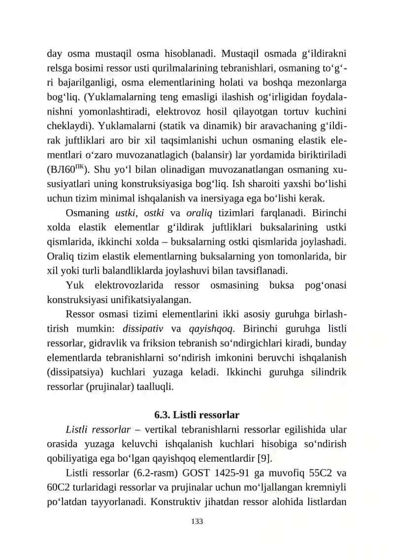 Lokomotivda og‘irliklarning taqsimlanishi 3