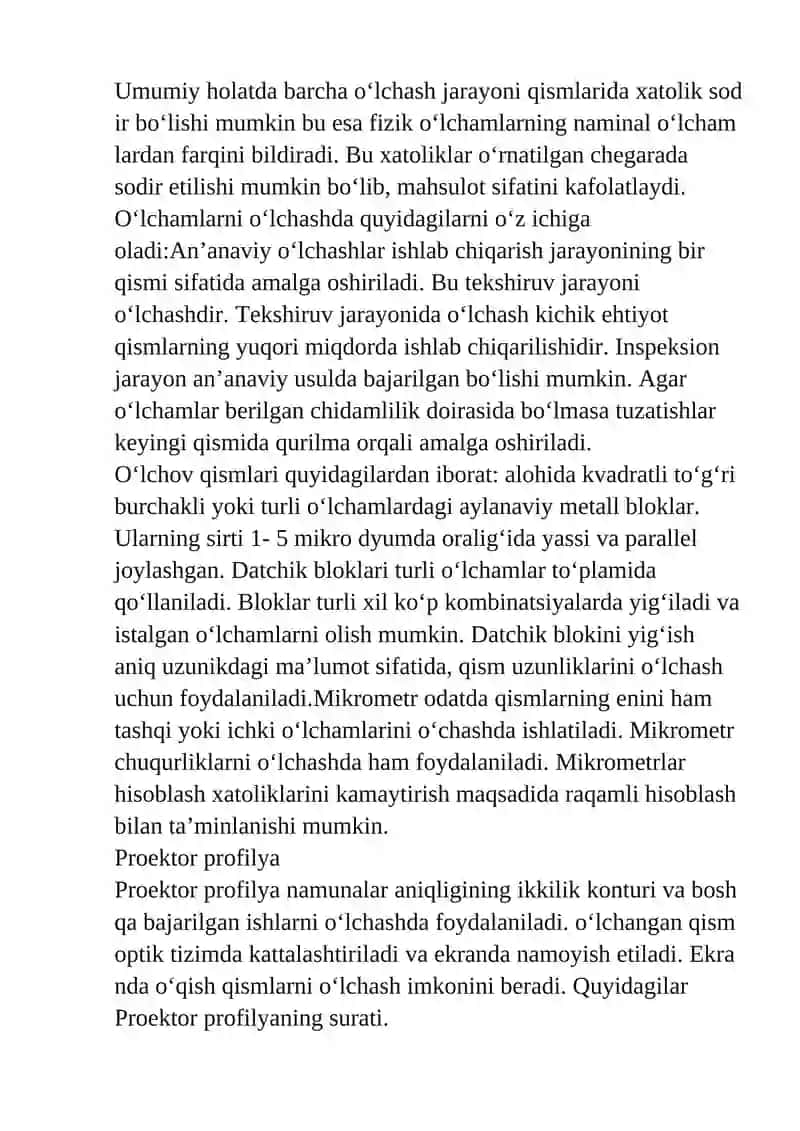 SISTEMATIK XATOLIKLARNI BARTARAF QILISH USULLARI 3