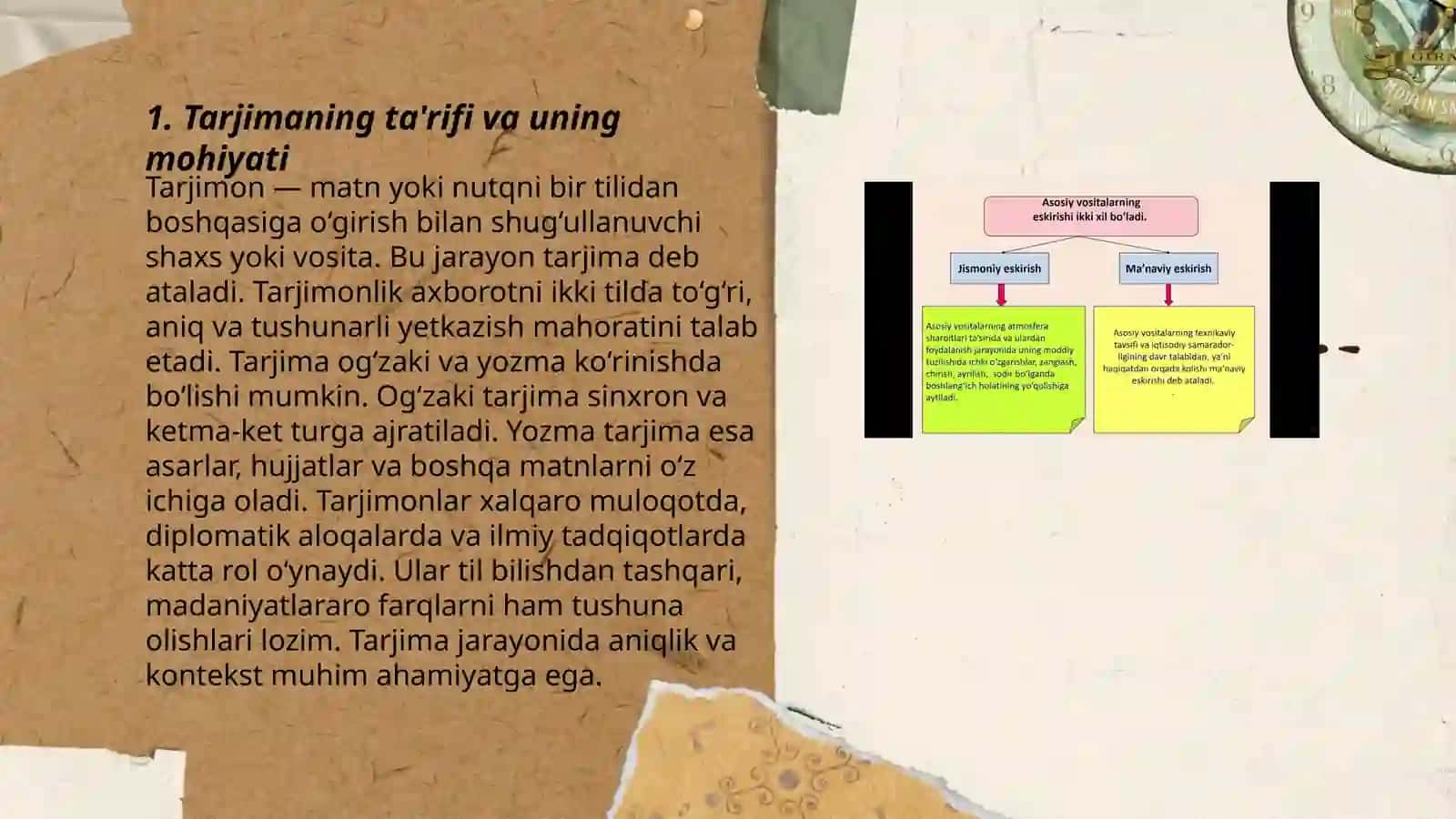 Tarjima tushunchasining asosiy mohiyati va tarjima tarixi 3