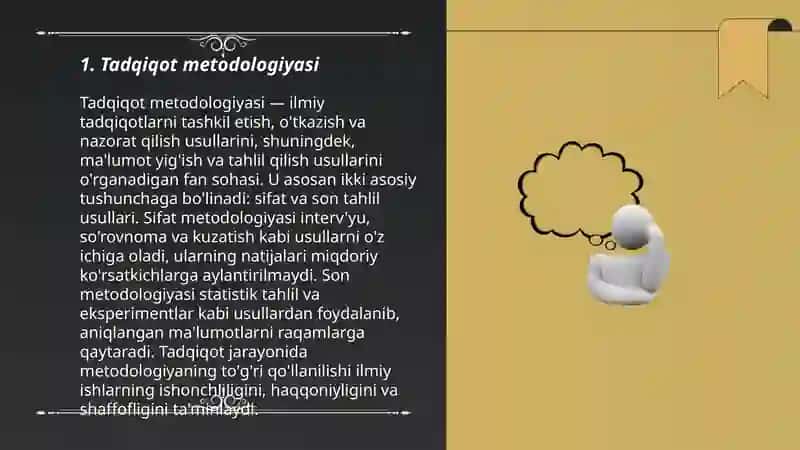 Tadqiqotlarning samaradorligi 3