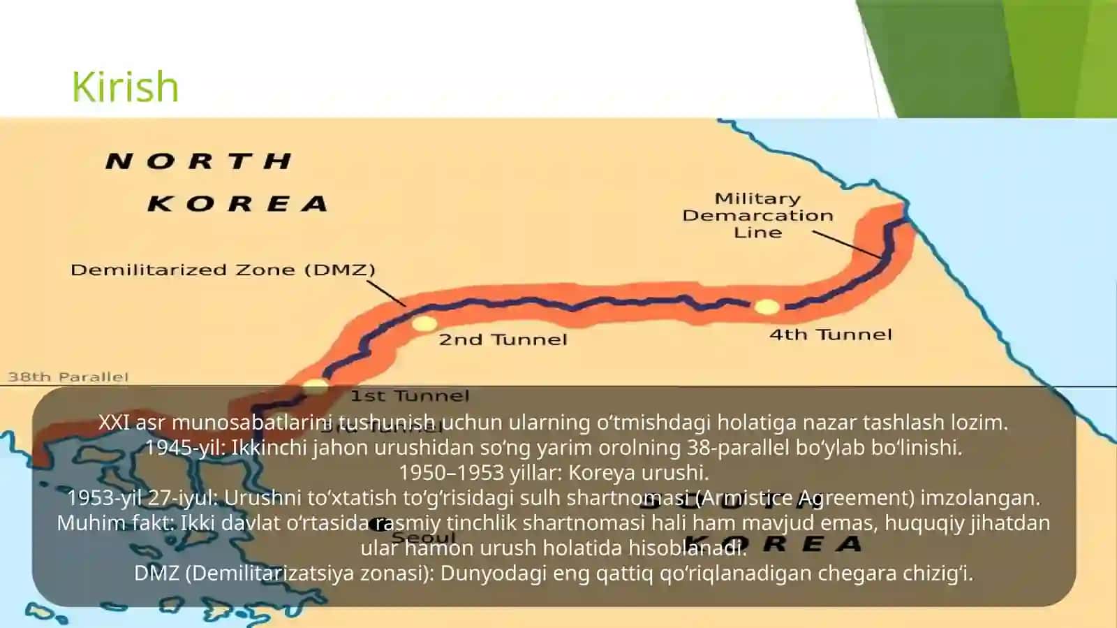 Shimoliy va Janubiy Koreya. XXI asrda diplomatiq aloqalar 3
