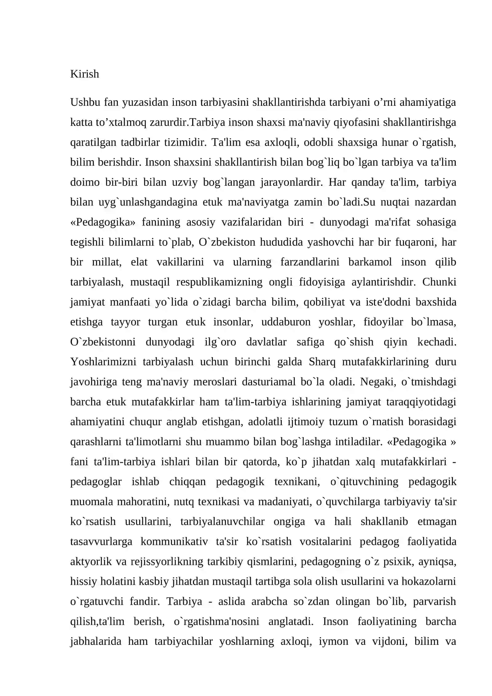 ILK O'RTA ASR YEVROPASIDA ILK FEODAL MUNOSABATINING VUJUDGA KELISHI KURS ISHI 3