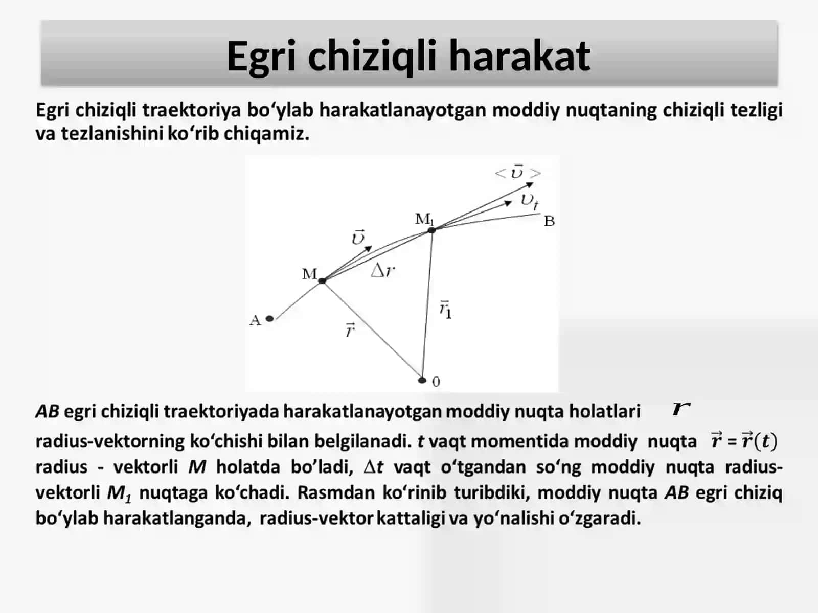 Fizika I Ma’ruzarejasi 3