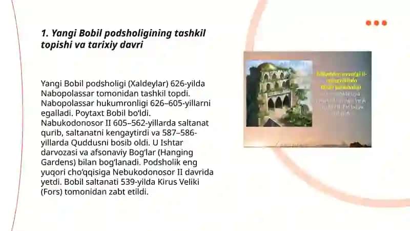 Yangi Bobil podsholigi 3