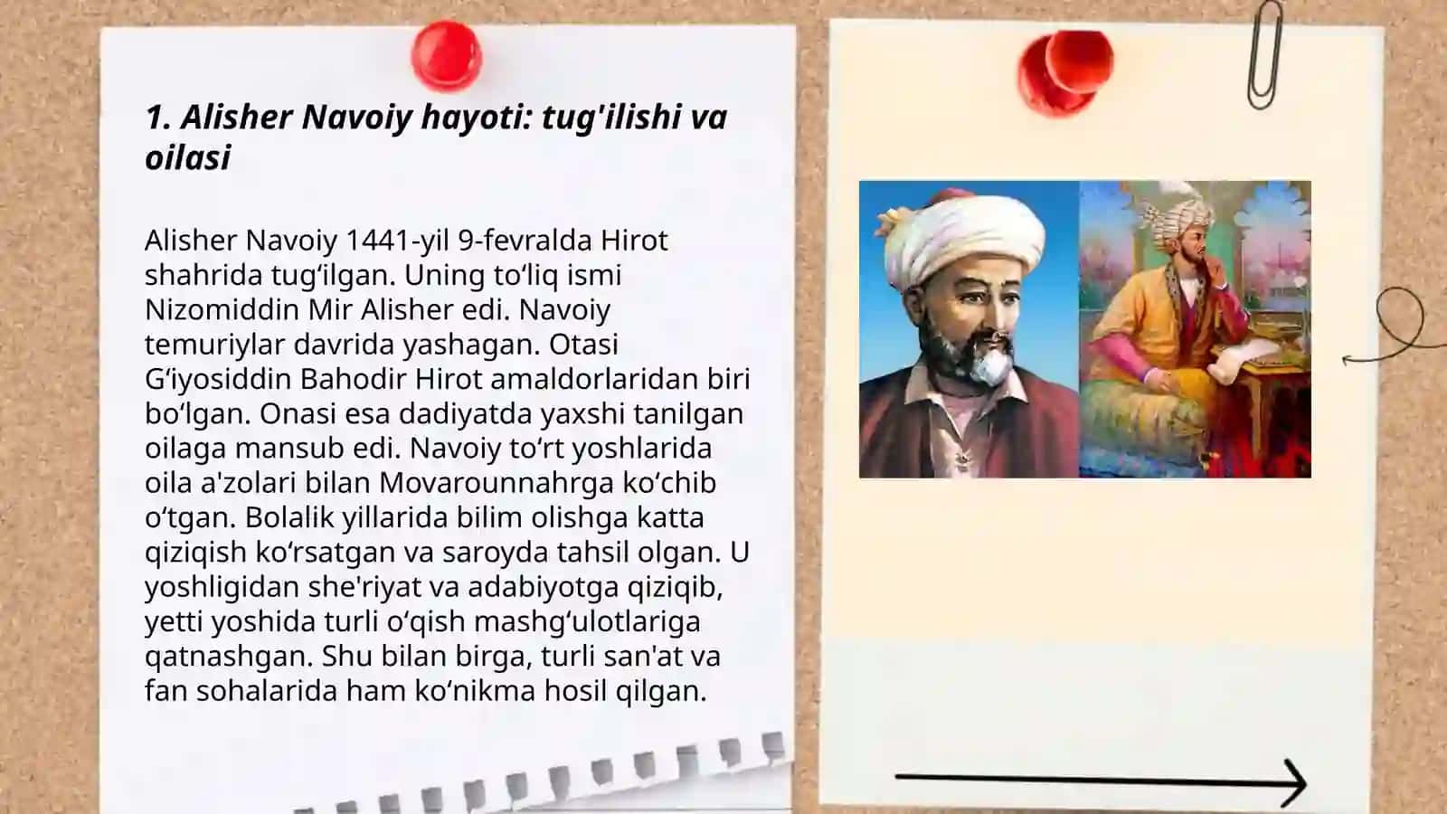 Alisher Navoiy hayoti va ijodi 3
