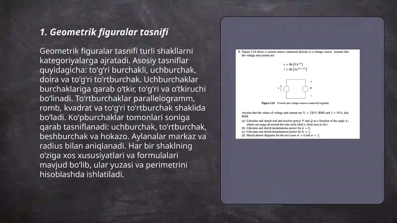 Geometrik masalalar 3