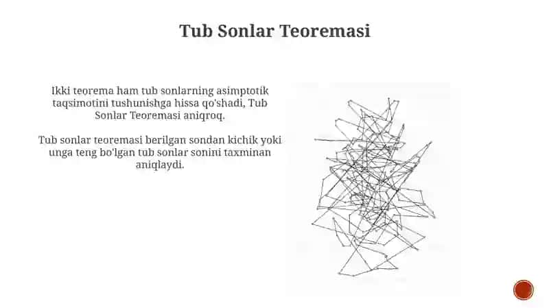 Chebishev tengsizligi (Tub sonlarning taqsimoti haqida) 3