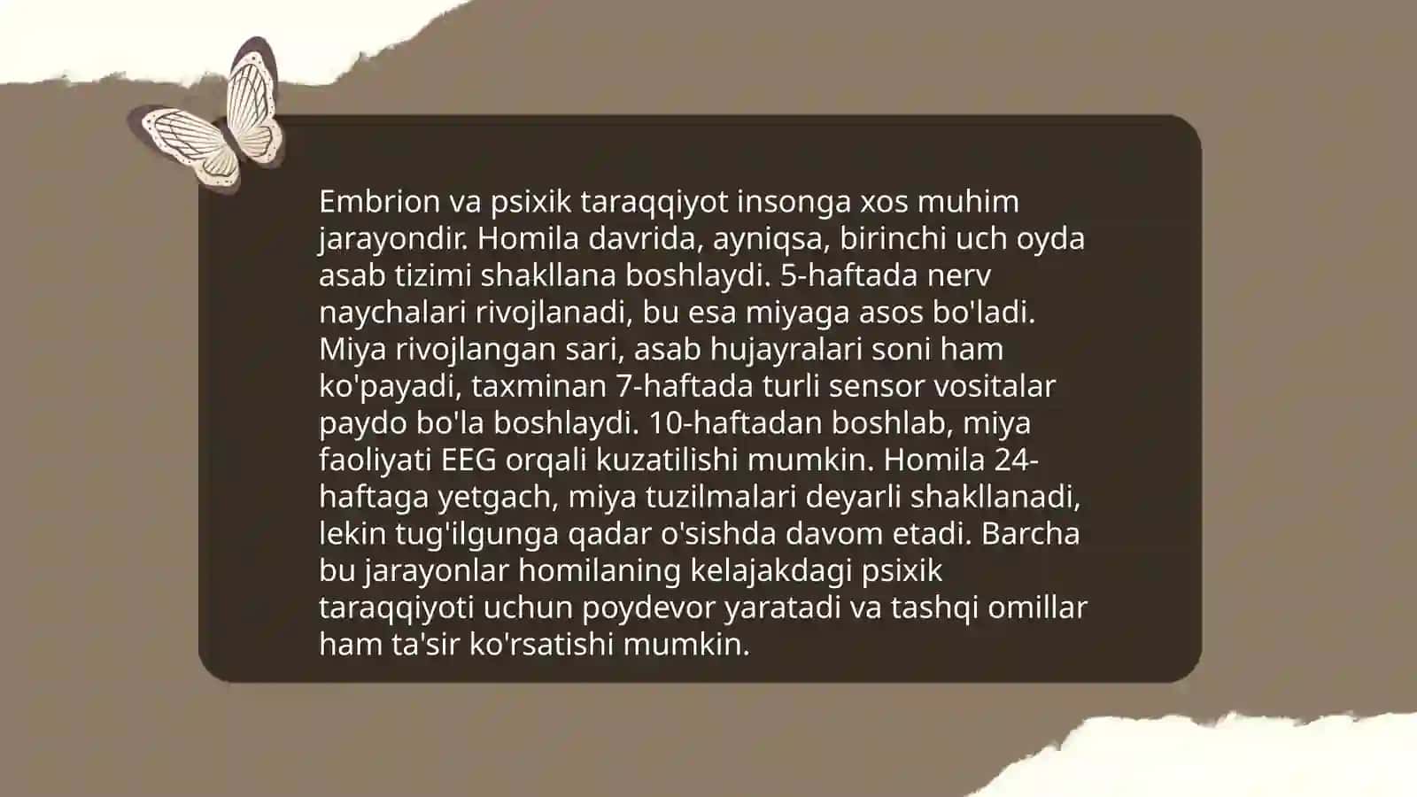 ONTOGENETIK TARAQQIYOTNING ILK DAVRLARIDA PSIXIK TARAQQIYOT 3