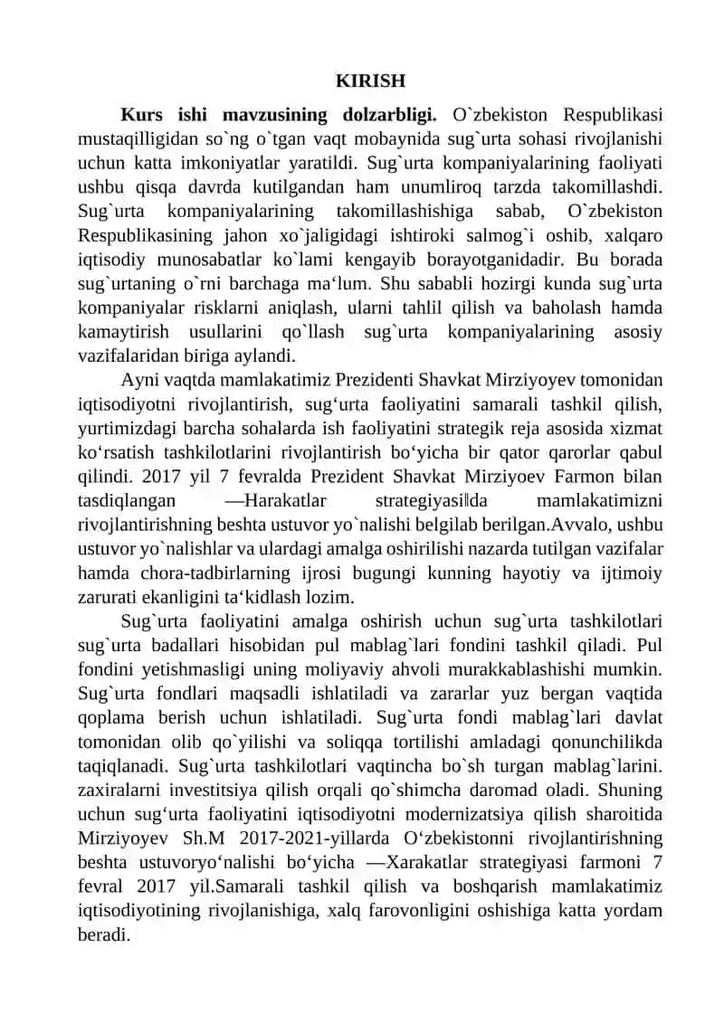 Sugʻurta kompaniyalari va ularning asosiy funksiyalari. 3