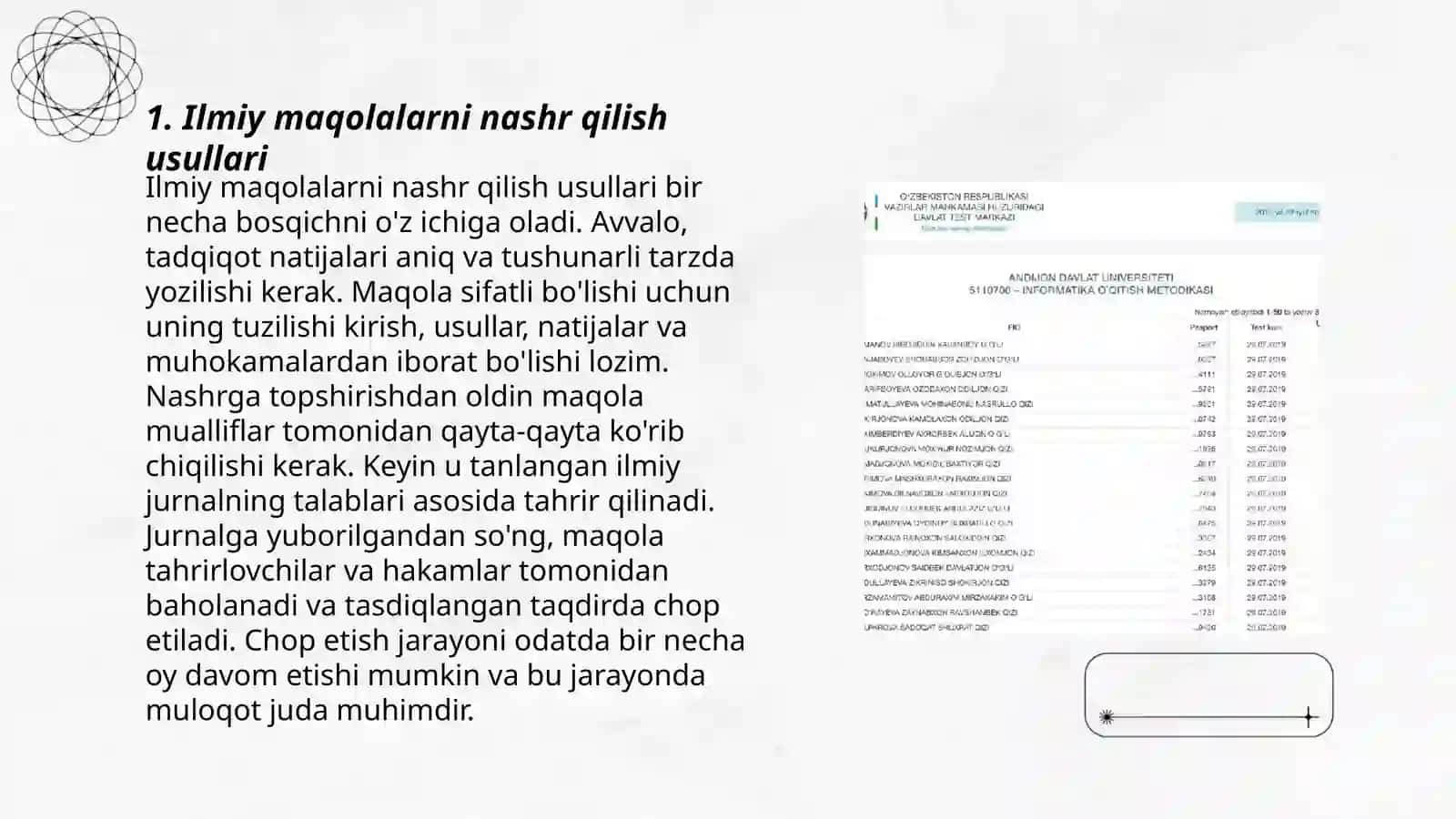 Ilmiy maqolalarni nashr qilish usullari 3