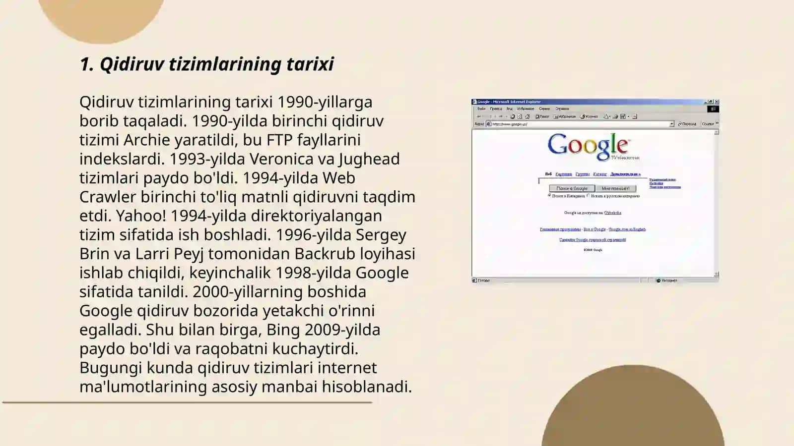 Qidiruv tizimlari 3