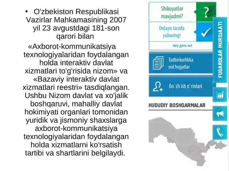 Interaktiv xizmatlar 3