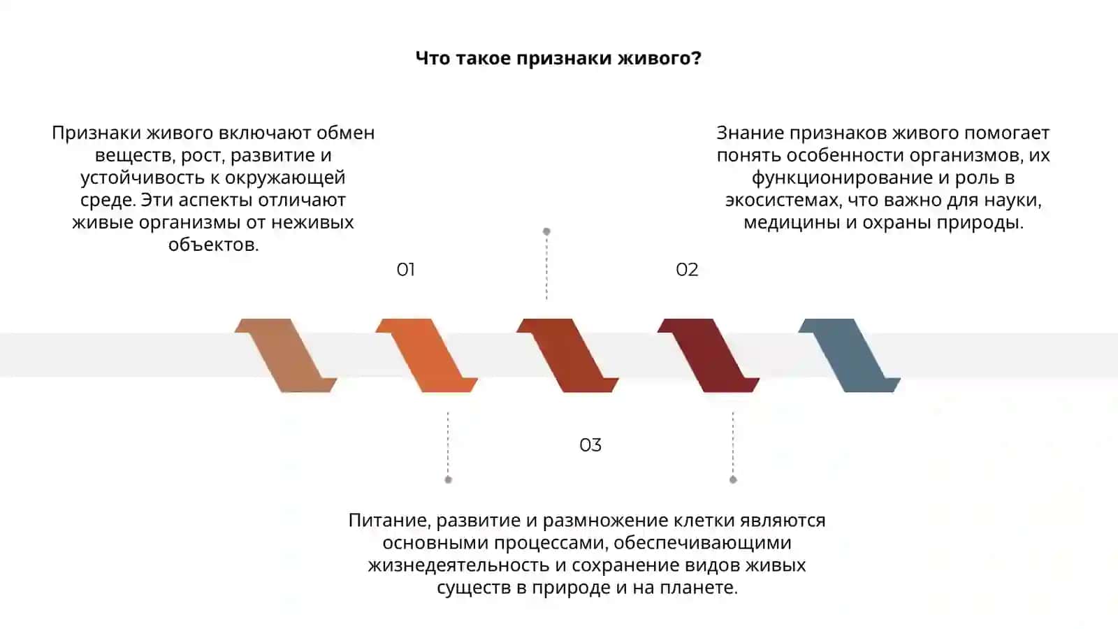 Признаки живого. Питания, развитие и размножение клетки 3