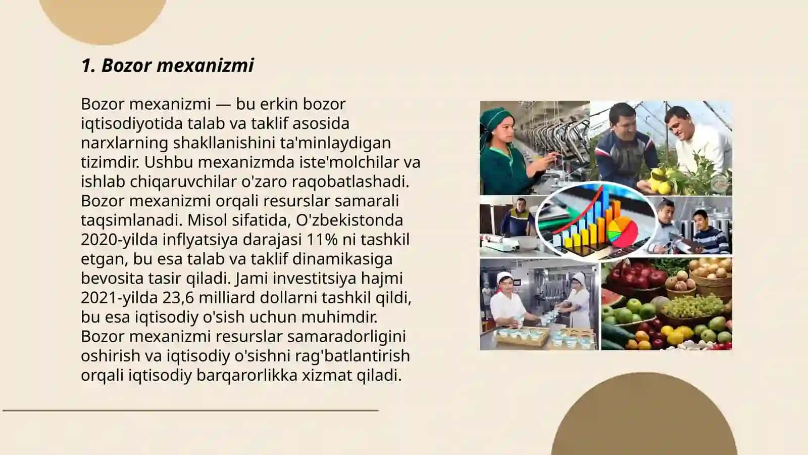Bozor mexanizmi 3