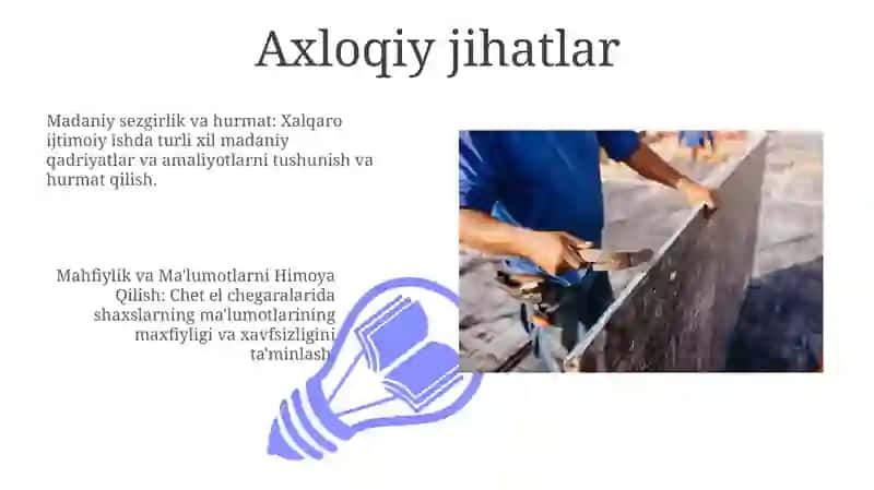 Xalqaro Hamkorlik va Hamjihatlik 3