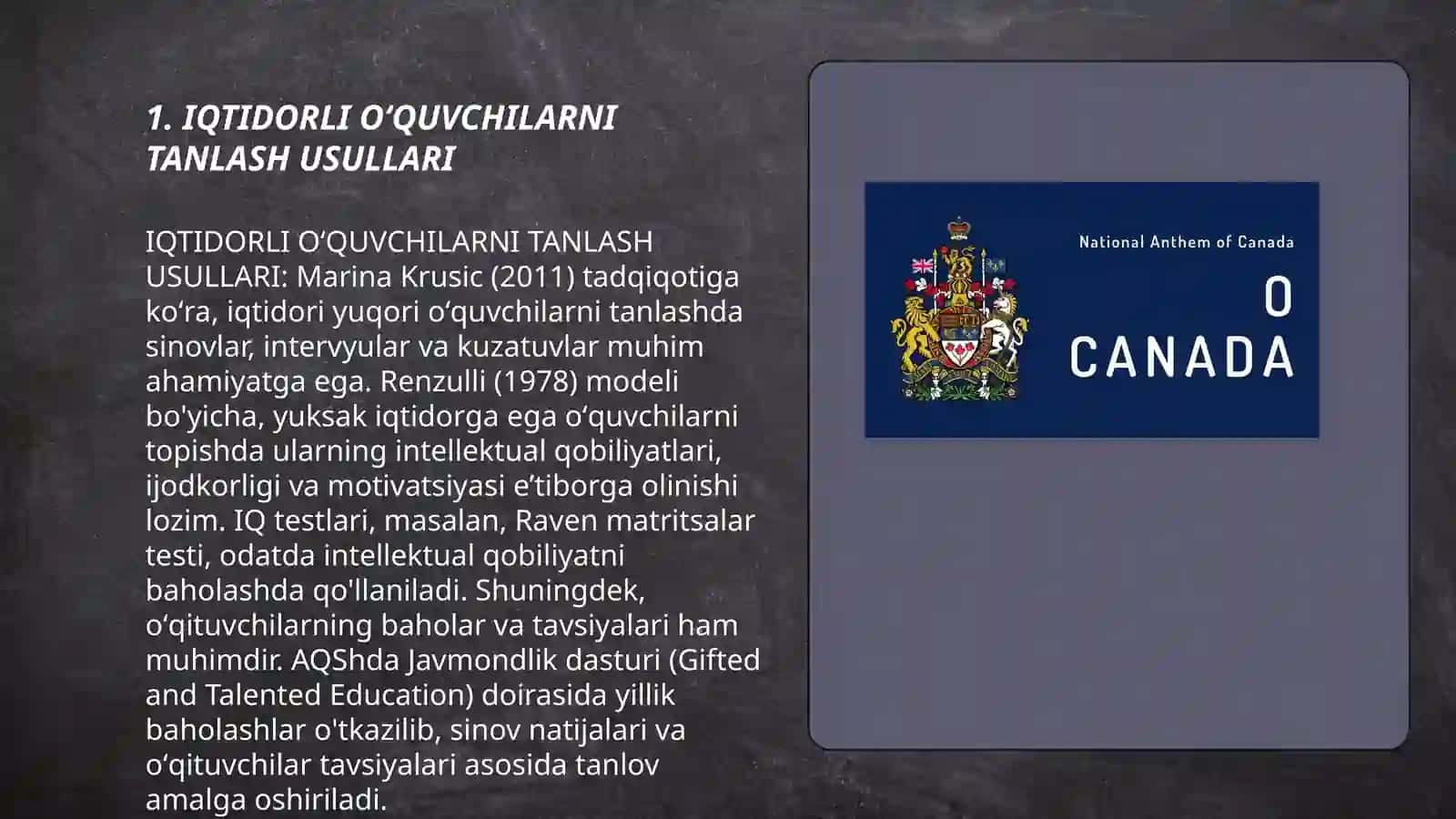IQTIDORLI OʻQUVCHILARNI TANLASH USULLARI 3