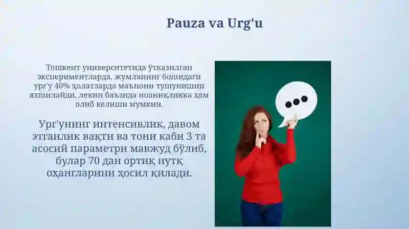 Nutqning kommunikativ belgilari 3