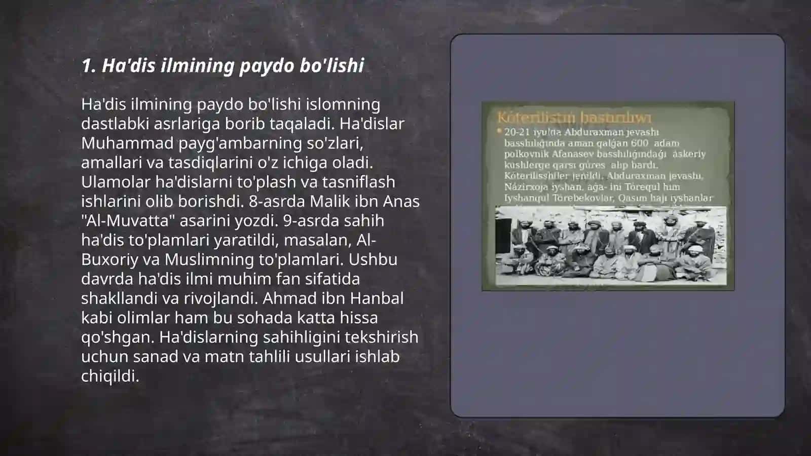Ha'dis ilimi ham onin tarbiyaliq ahmiyeti 3