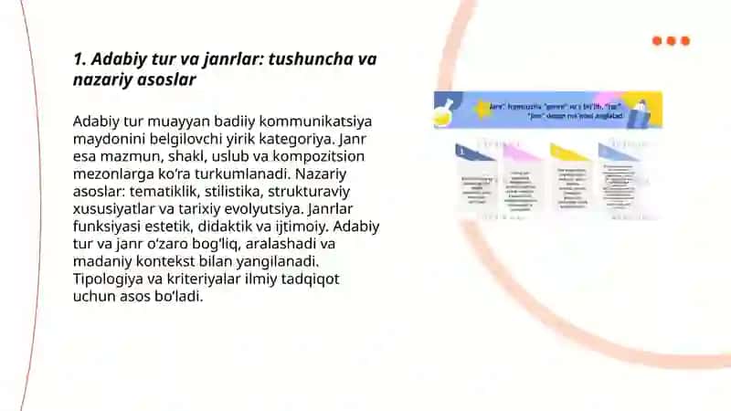 Adabiy tur va janrlar 3