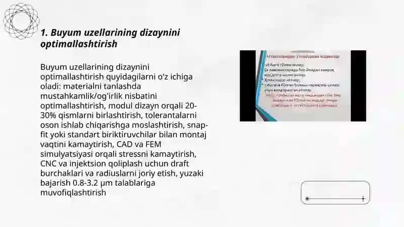 Buyum uzellariga ishlov berishni takomillashtirish 3