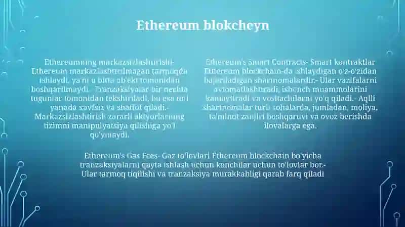 Ethereum Mavzusida 3