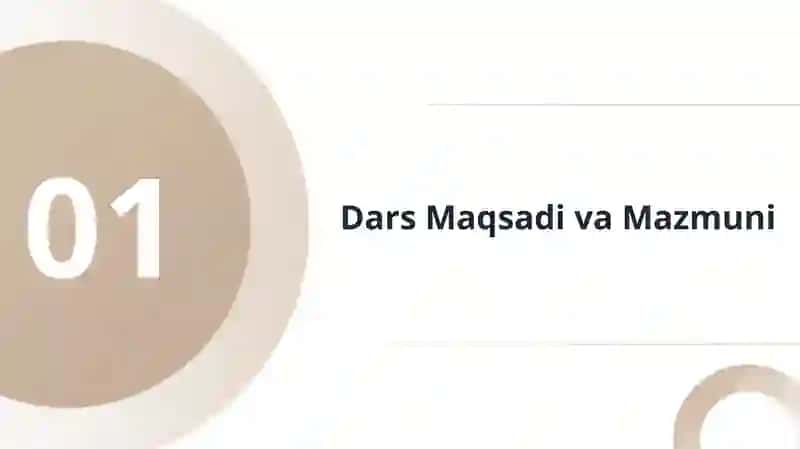 Ma’lumotlarni To‘plash Shaklini Tuzish 3