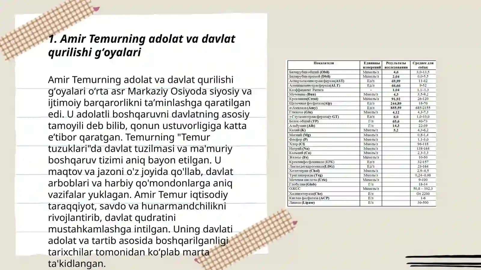 Amir Temurning adolat va davlat qurilishi gʻoyalari 3