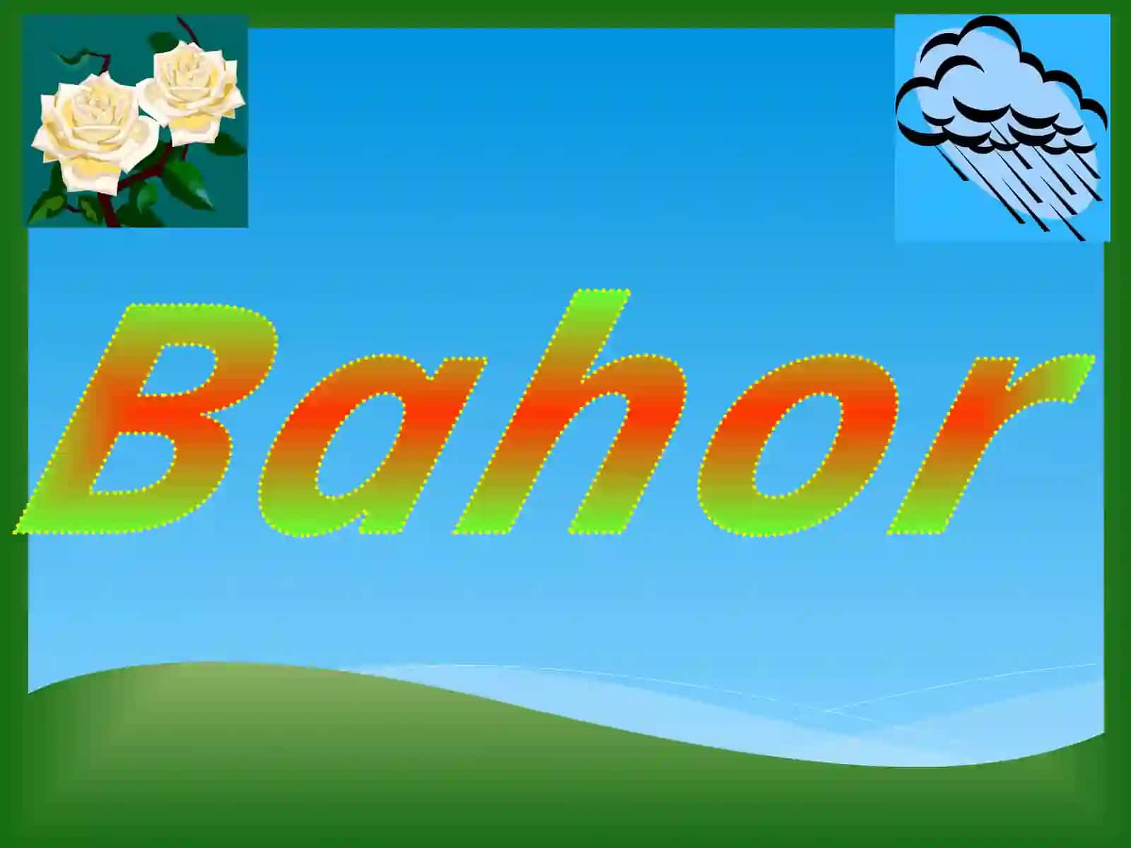3-sinf O'zbek tili Bahor mavzusida dars ishlanma 3