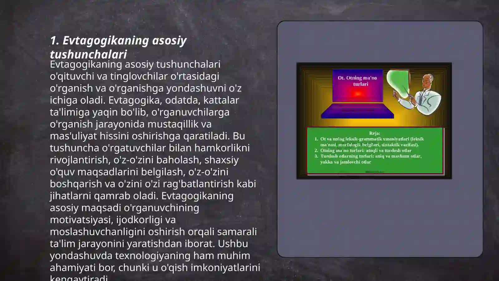 Evtagogik taʼlimga oʻtish va uning xususiyatlari 3