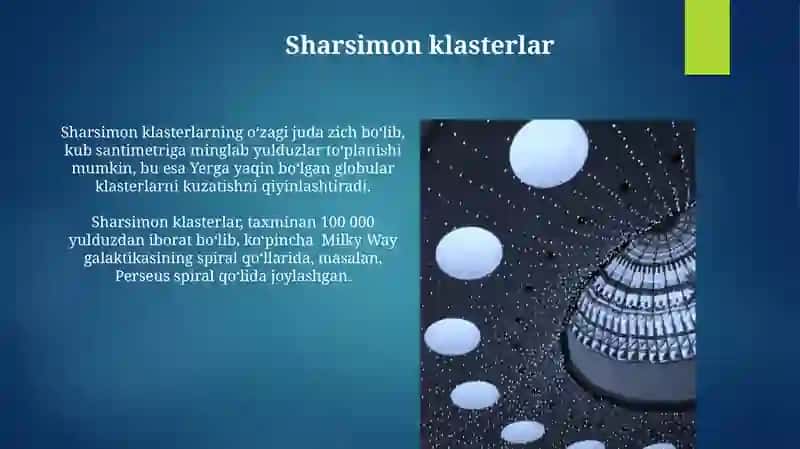 Somon yoʻli. Bizning galaktikamiz:tuzilishi va tarkibi 3