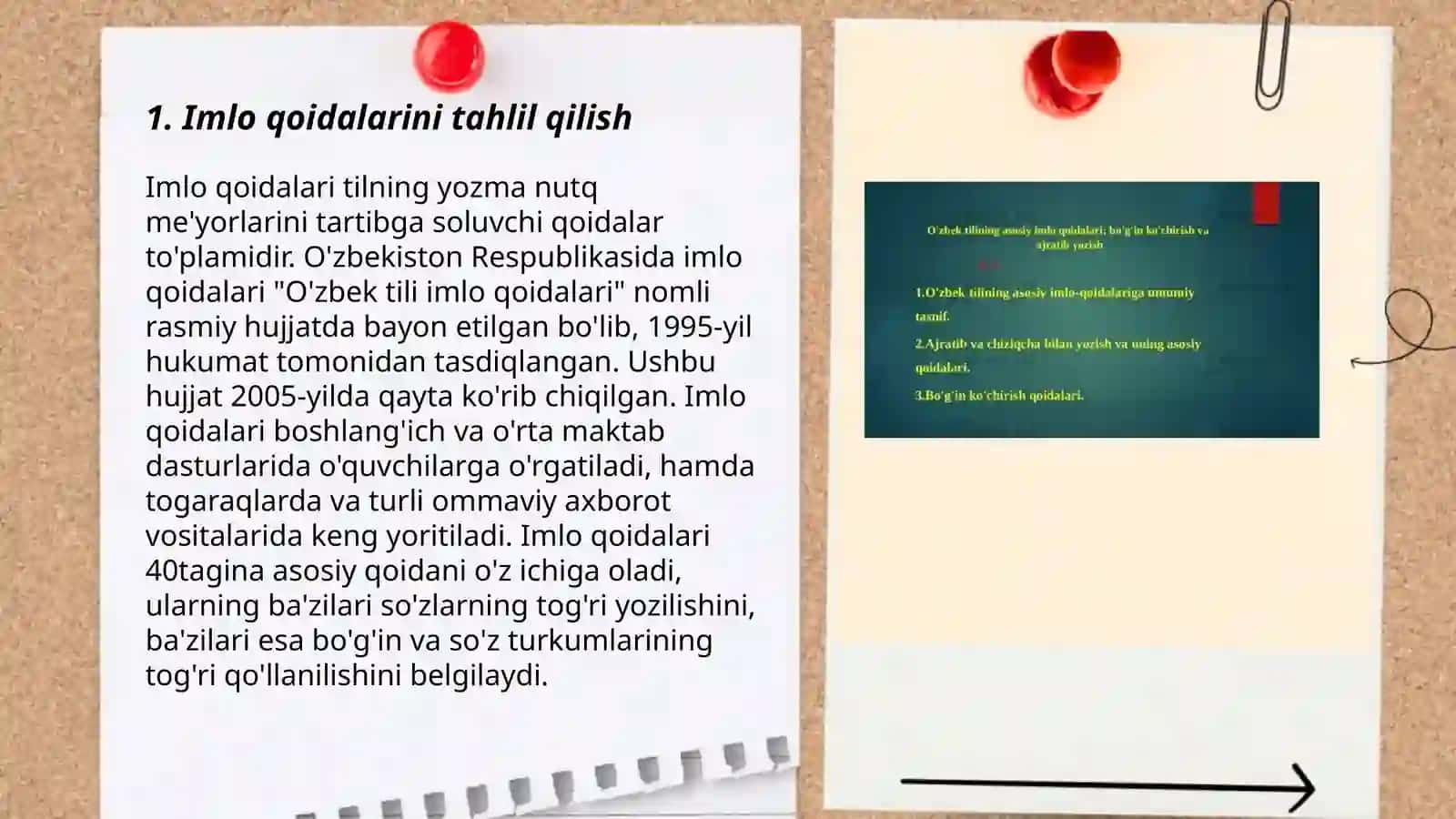 Imlo qoidalarini tahlil qilish 3
