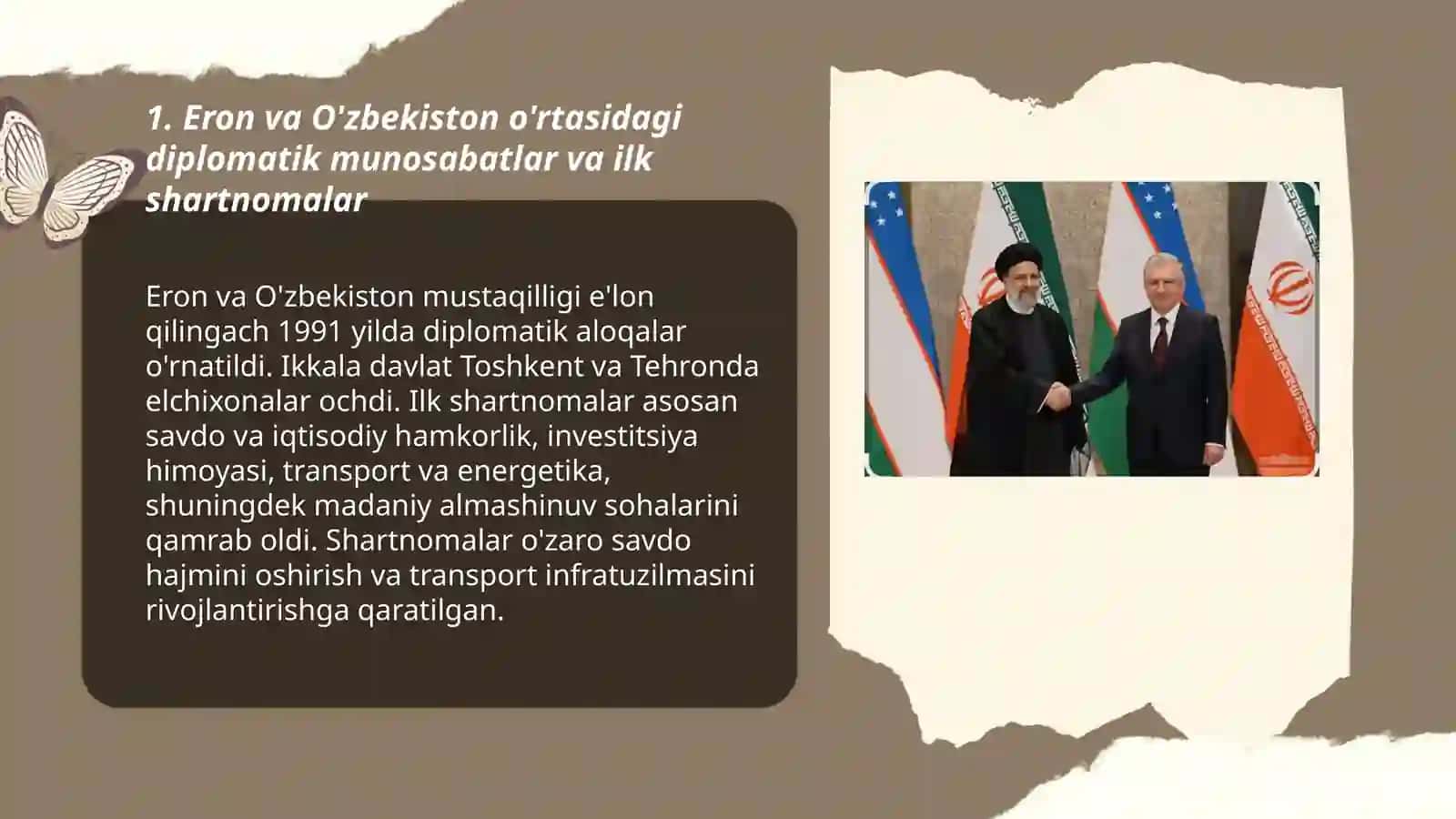 Eron va O'zbekistonning shartnomalari 3