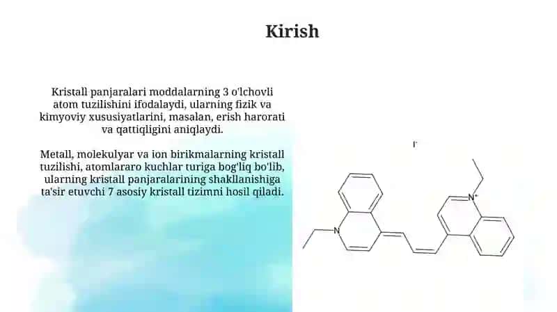 Kristall panjara turlari 3
