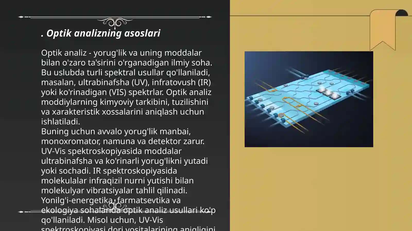 Optik analiz 3
