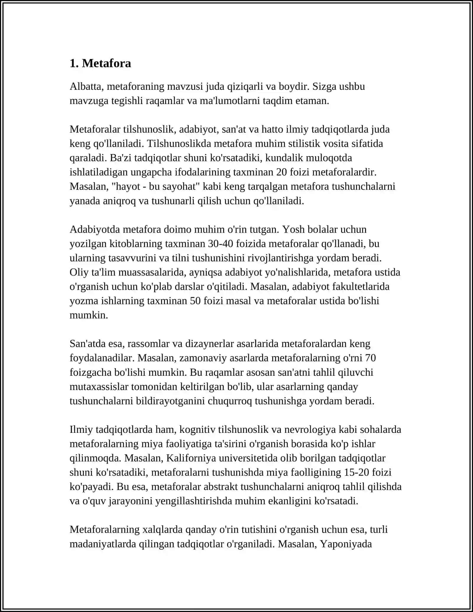 O‘zbek tili leksikasida ma'no ko‘chish turlari 3