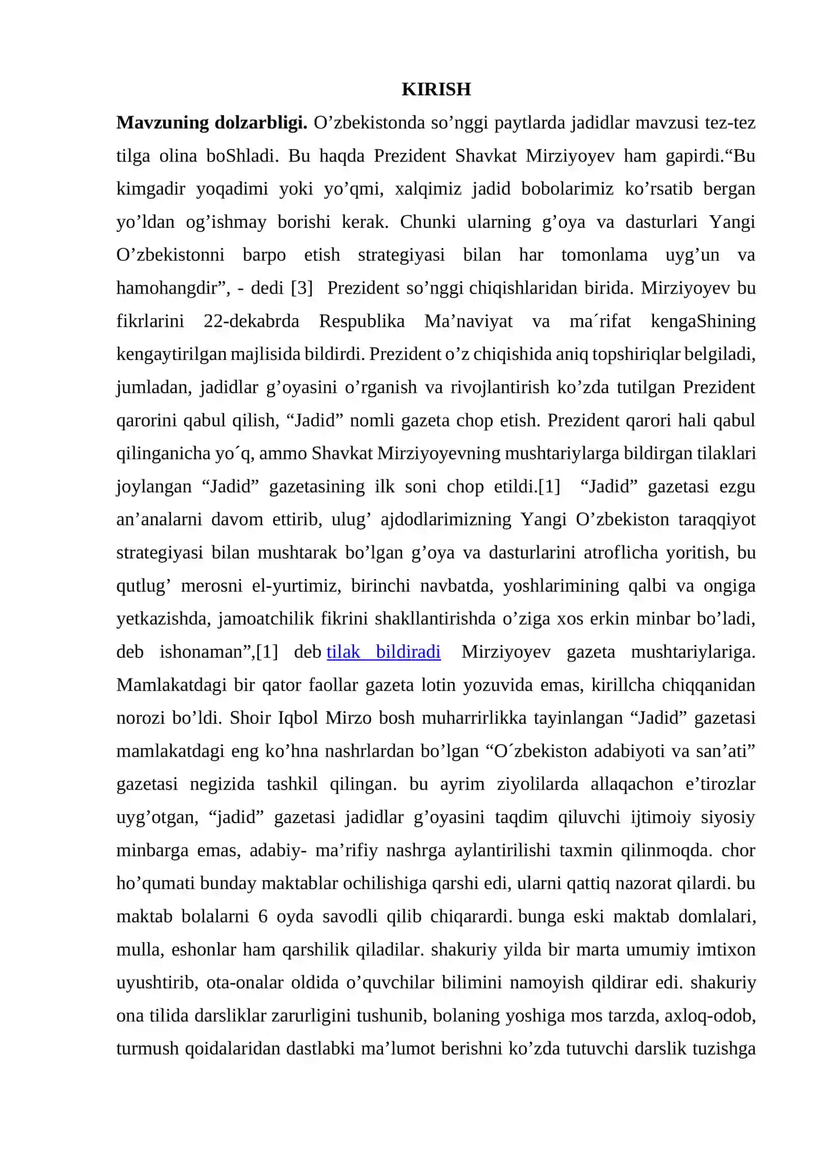 Abduqodir Shakuriyning ta’lim tarbiyani rivojlantirishda tutgan o’rni 3