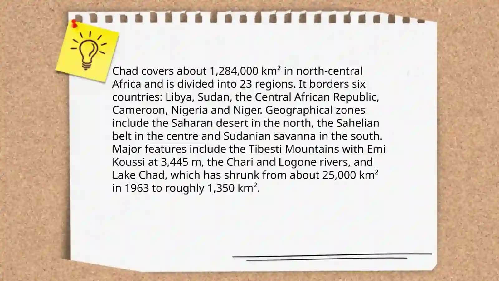 CHAD Geography and History 3