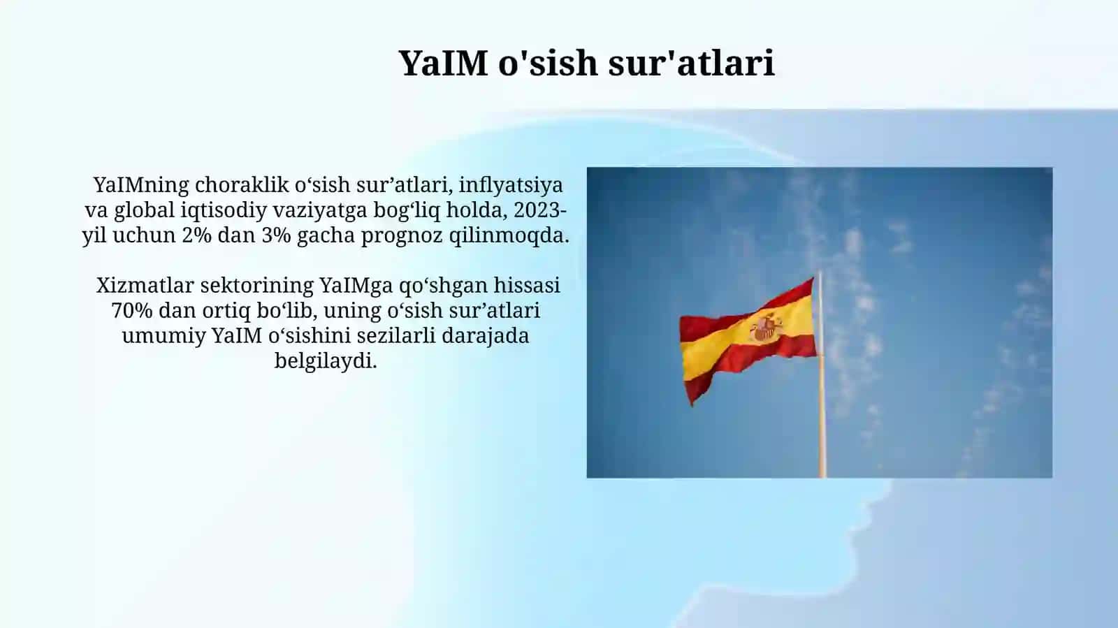 Ispaniyaning iqtisodiy ko'rsatkichlari 3