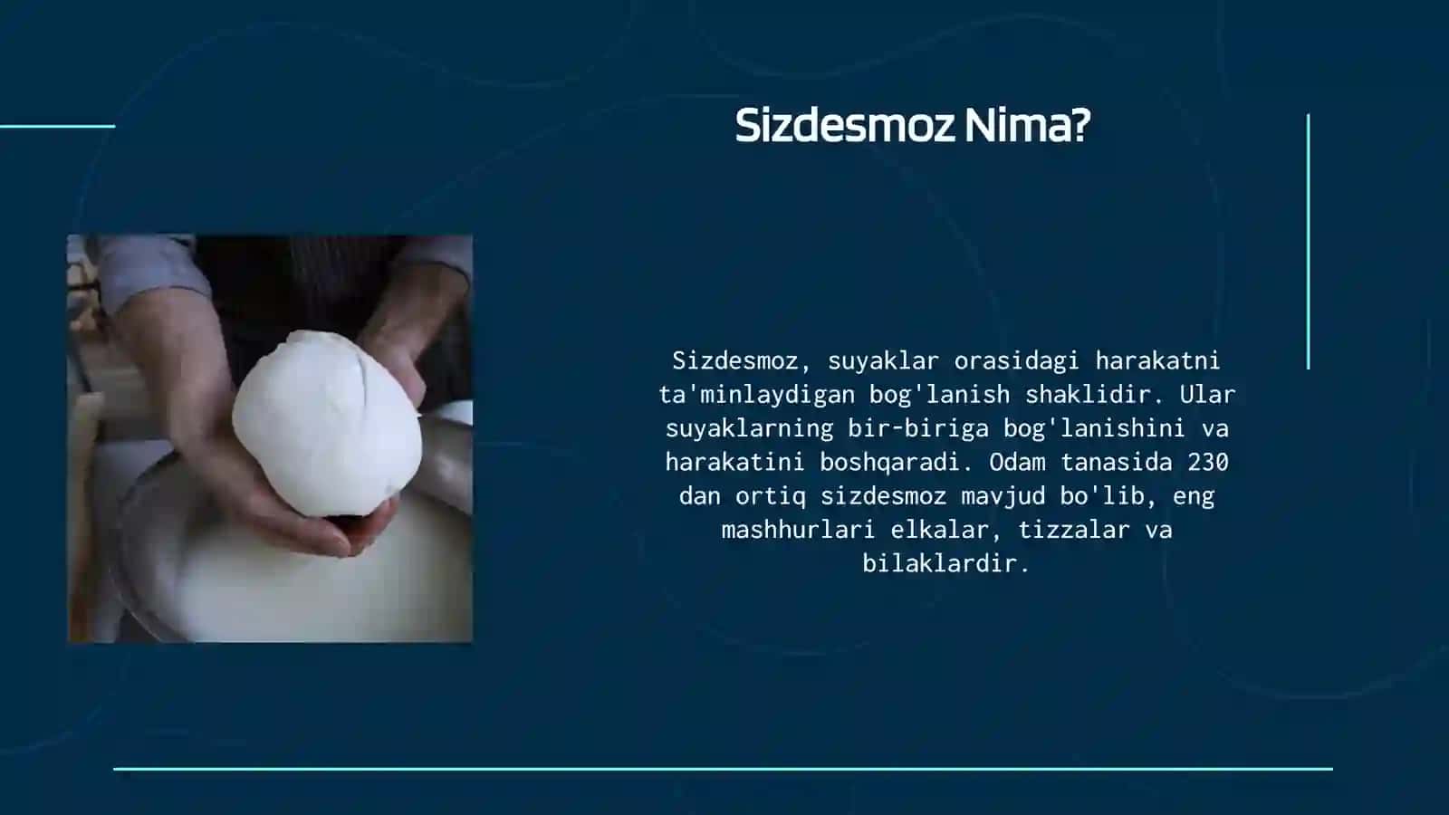 Sizdesmoz, Sinxondroz, Sinostoz Birlashuvlar 3