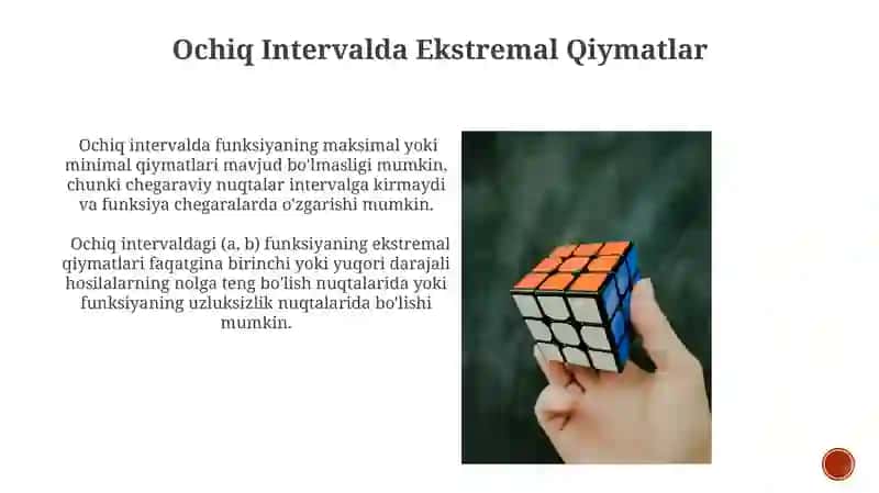 Funksiyaning maksimum va minimumini topishga oid qurilish masalalari 3